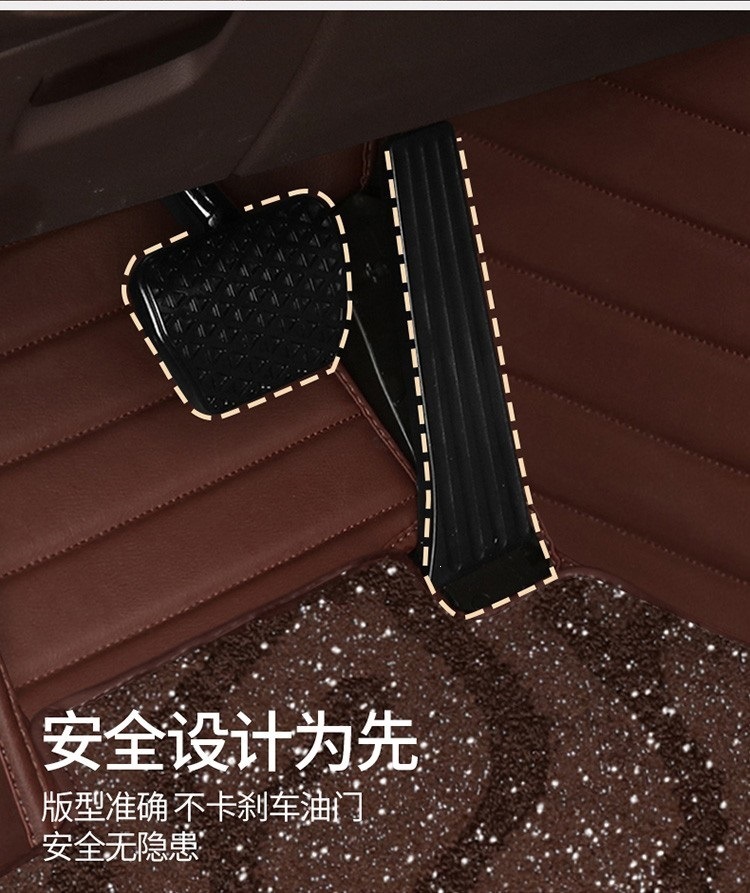 Suitable for carpet car floor mats for Audi A3, A4L, A6L, Q3, Coupe, Q2L, Q5L, Q7, A5, A7, A8