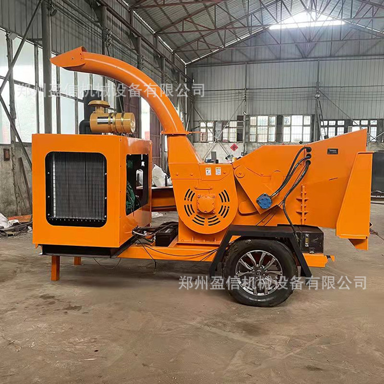 时产5吨柴油动力树枝粉碎机 杂木原木树根粉碎机 性能稳定