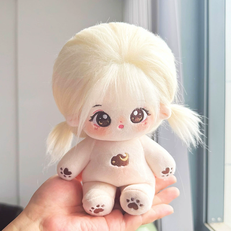 Хлопковая милая кукла для переодевания, 20 см