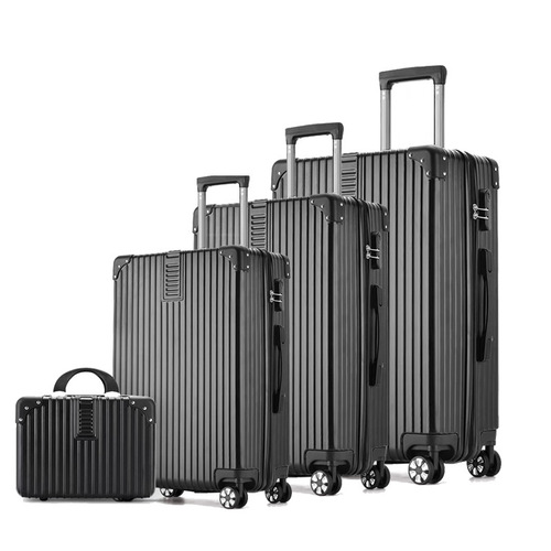 Suitcase Set of 3 (20/24/28 inches) with Luggage Lock, Travel Suitcase with Pull Handle