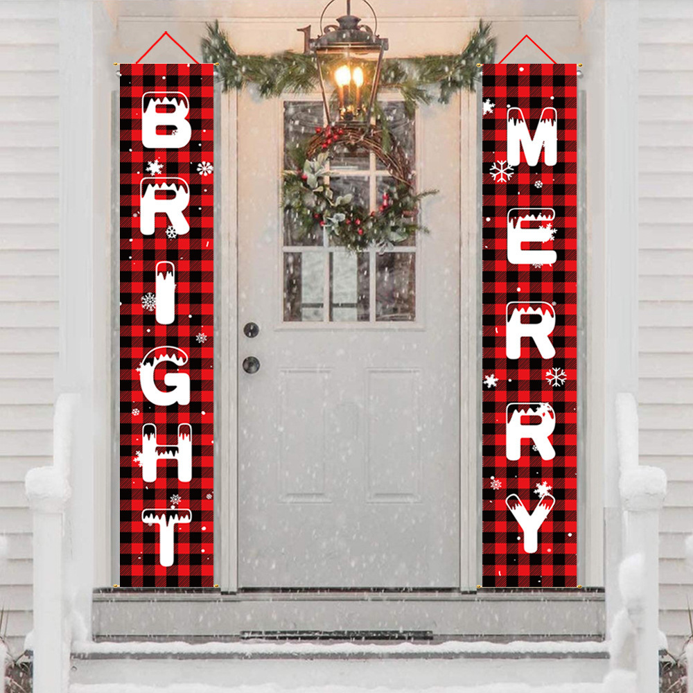 Jule dørbanner til julepynt og festlig dekoration_voghion.com