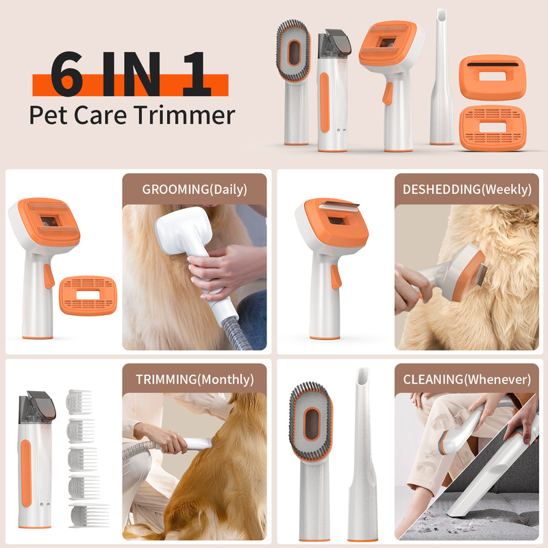 外国貿易クロスボーダー犬吸塵セット猫多機能毛器吸毛器セットペット吸毛器セット一体機|undefined