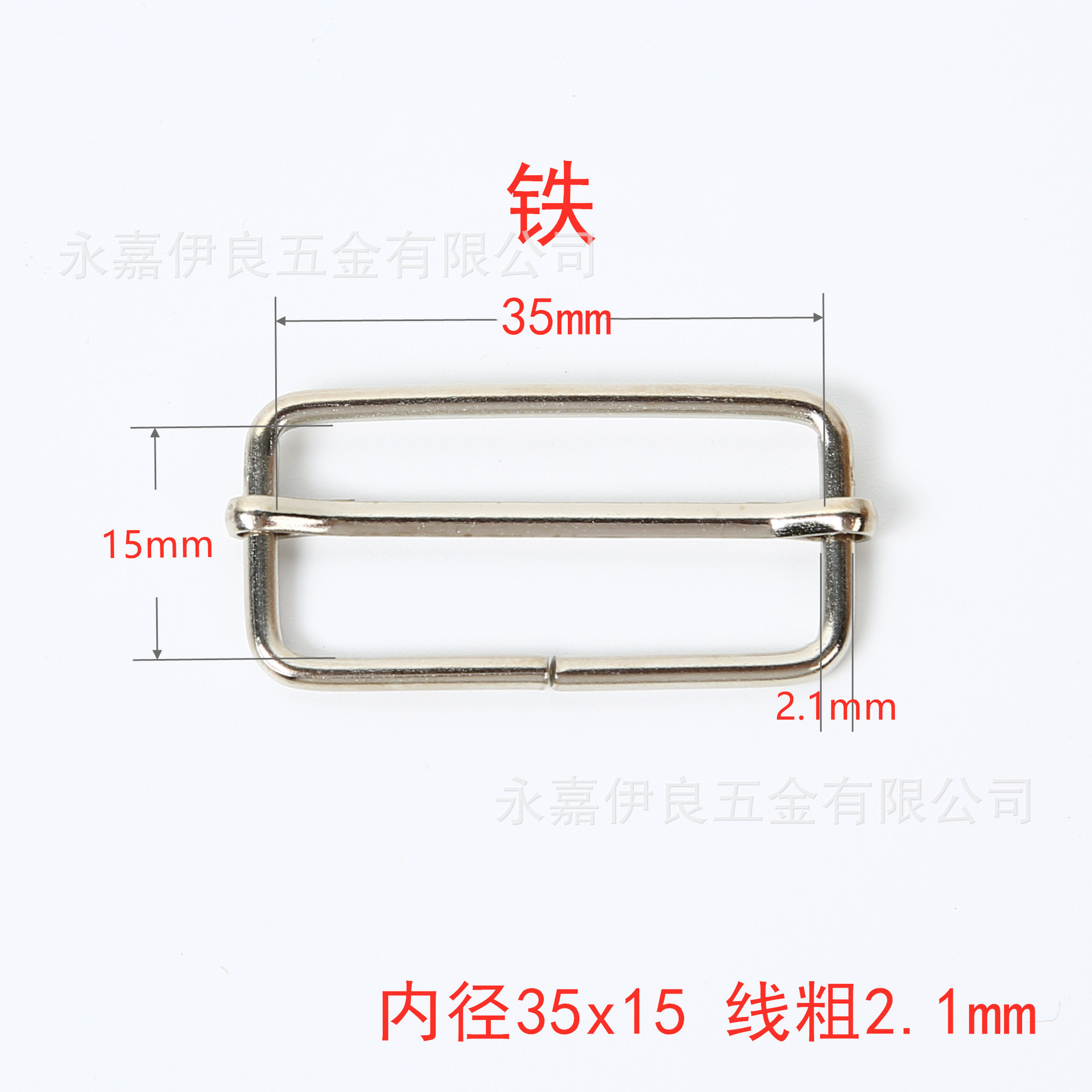 Venta directa de fábrica de hebillas metálicas en forma de D en stock, hebillas ajustables de acero inoxidable, nuevas hebillas de tracción, hebillas de tres niveles de cobre, hebillas de alambre de hierro. image 20