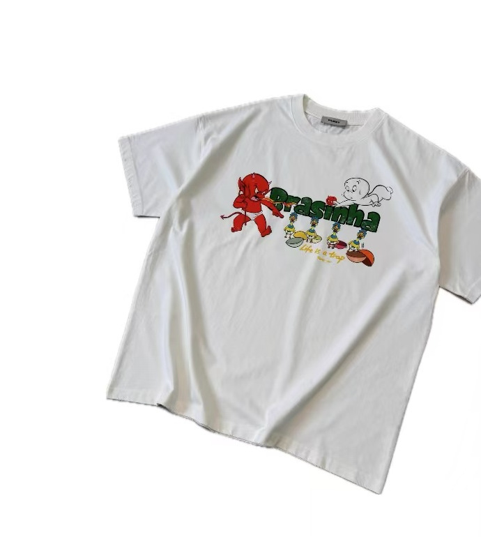 Trendiges Oversized T-shirt Mit Washed-look Und Distressed-effekt_voghion.com