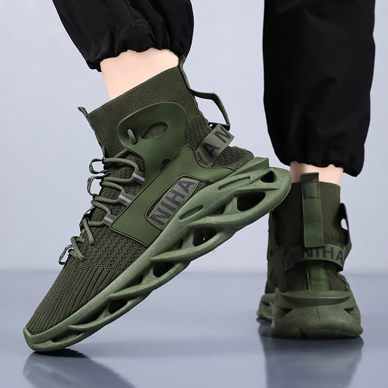 Zapatos de hombre otoño 2024 nuevos zapatos de hombre de moda juvenil zapatos de altura blade zapatos deportivos de moda para correr