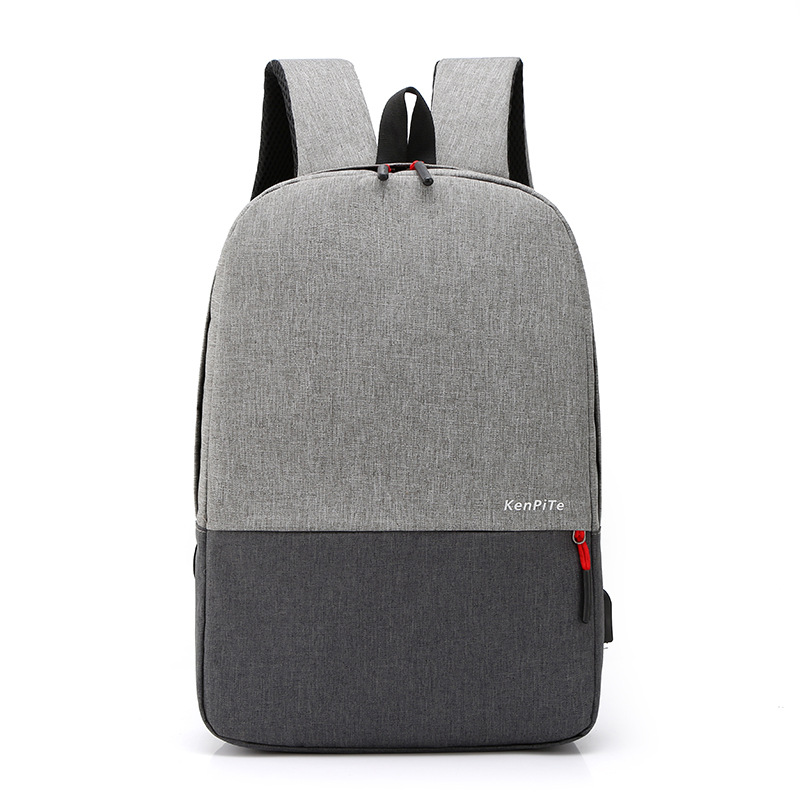 Fábrica directa para el nuevo empalme de moda moda mochila de viaje hombre ocio al aire libre simple mochila de computadora