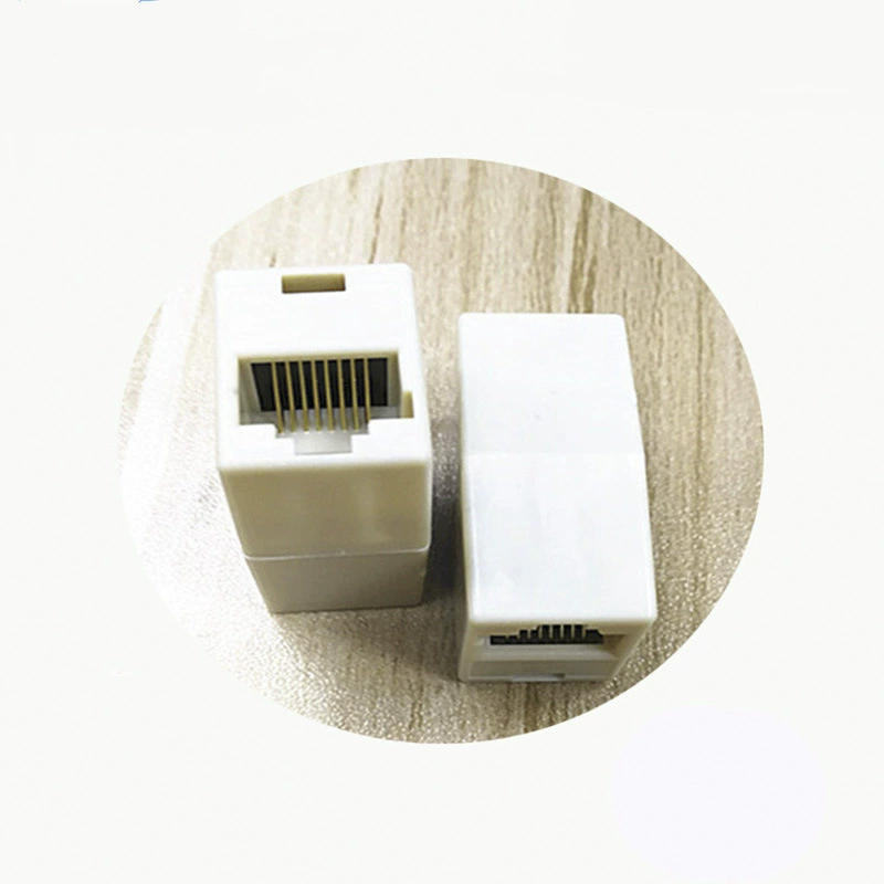 Factory direct supply of RJ45 direct head network cable extend the head network connecting head network through the connection