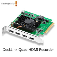 8黑魔法DeckLink Quad HDMI Recorder4路HDMI采集卡vMix导播台