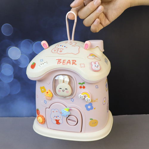 High-quality Appearance Saving Bank Children's Piggy Bank Large Capacity Can Save and Withdraw Male and Female Creative Birthday Gift Storage Box