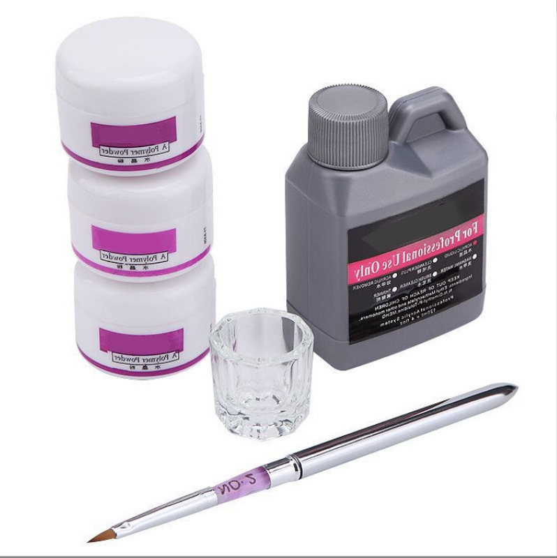 Nail Art Crystal Extend Armor Crystal Powder Crystal Liquid Crystal Carving Pen Art Salon Armor suit Cross-border Special