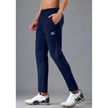男子运动长裤收腿裤足球训练跑步健身裤春夏秋休闲束脚小脚拉链裤