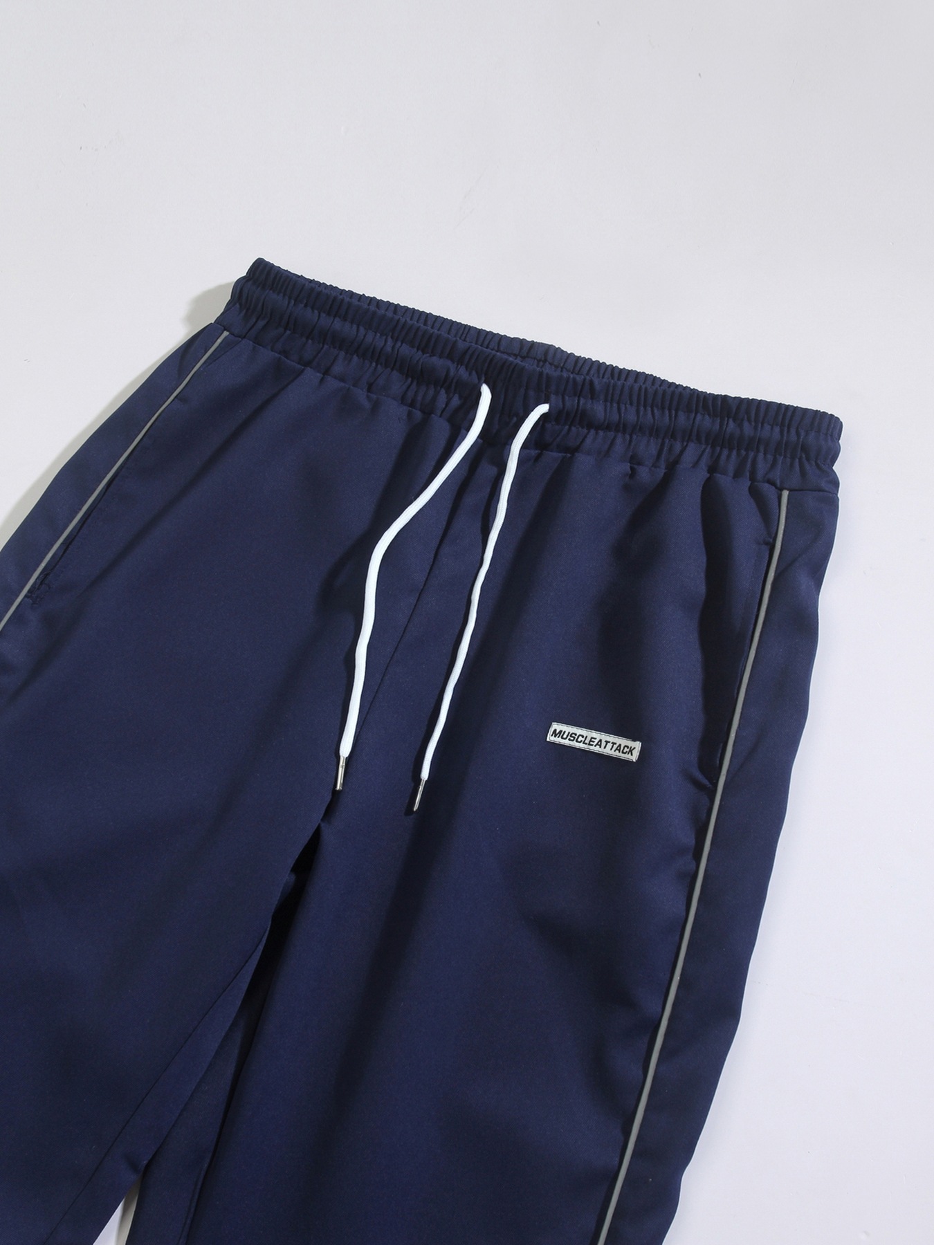 Men's Casual Jogger Pants Retro Style High Street Fashion Trousers_voghion.com