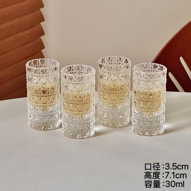 Gemstone-White Wine Cup 4 Pack