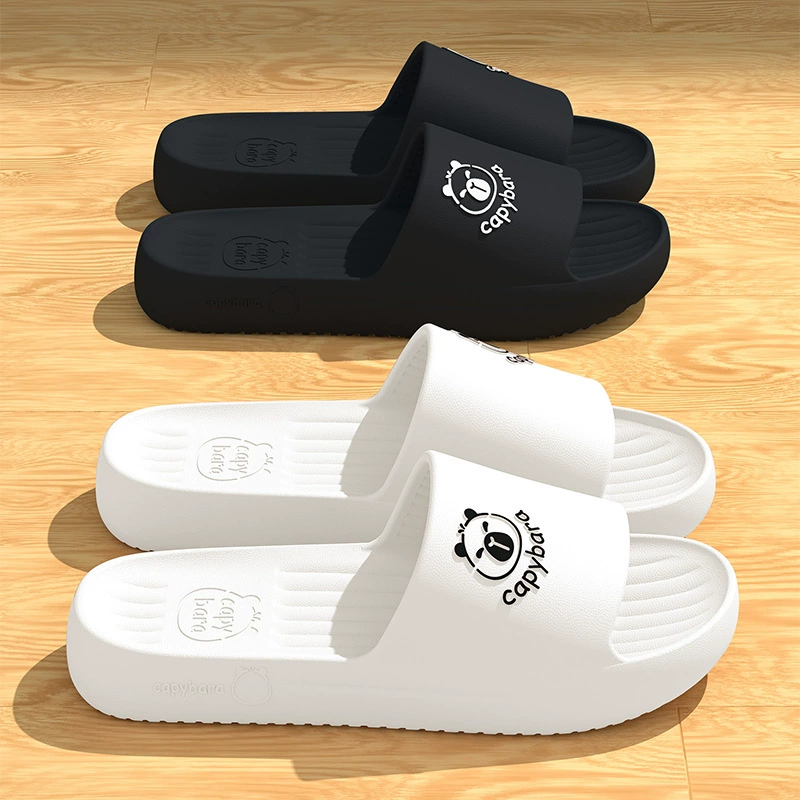Капибара холодные тапочки для дамы летом в ванной комнате нескользящие и не вонючие ноги