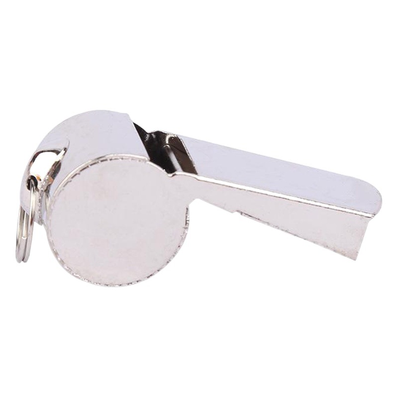 Referee Whistle Metal Whistle Sports Whistle Sports Goods with Lanyard 201 Stainless Steel Whistle