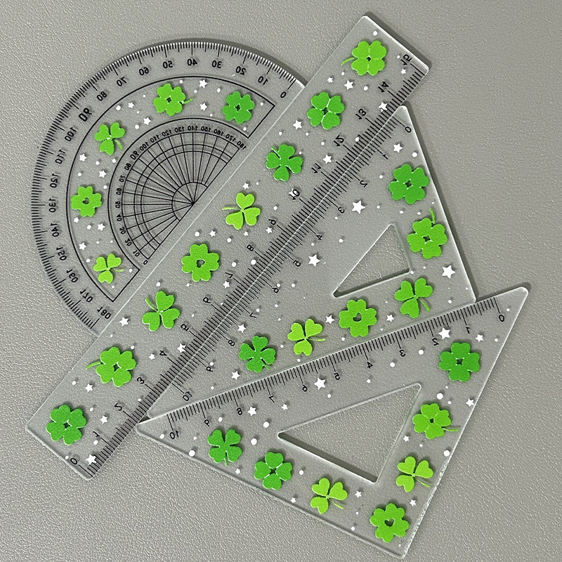 네잎클로버 자 세트