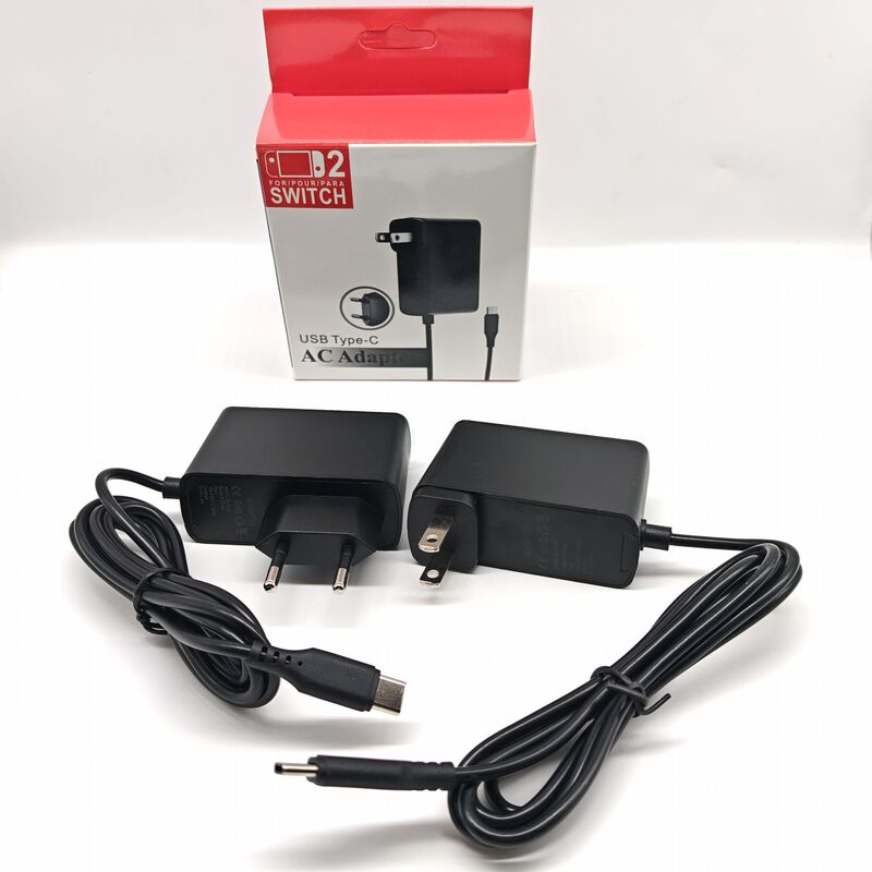 Switch Console Power Adapter Ns Nx Controller Power Adapter 12W5V2.4A Switch2 Handheld Console Power Supply