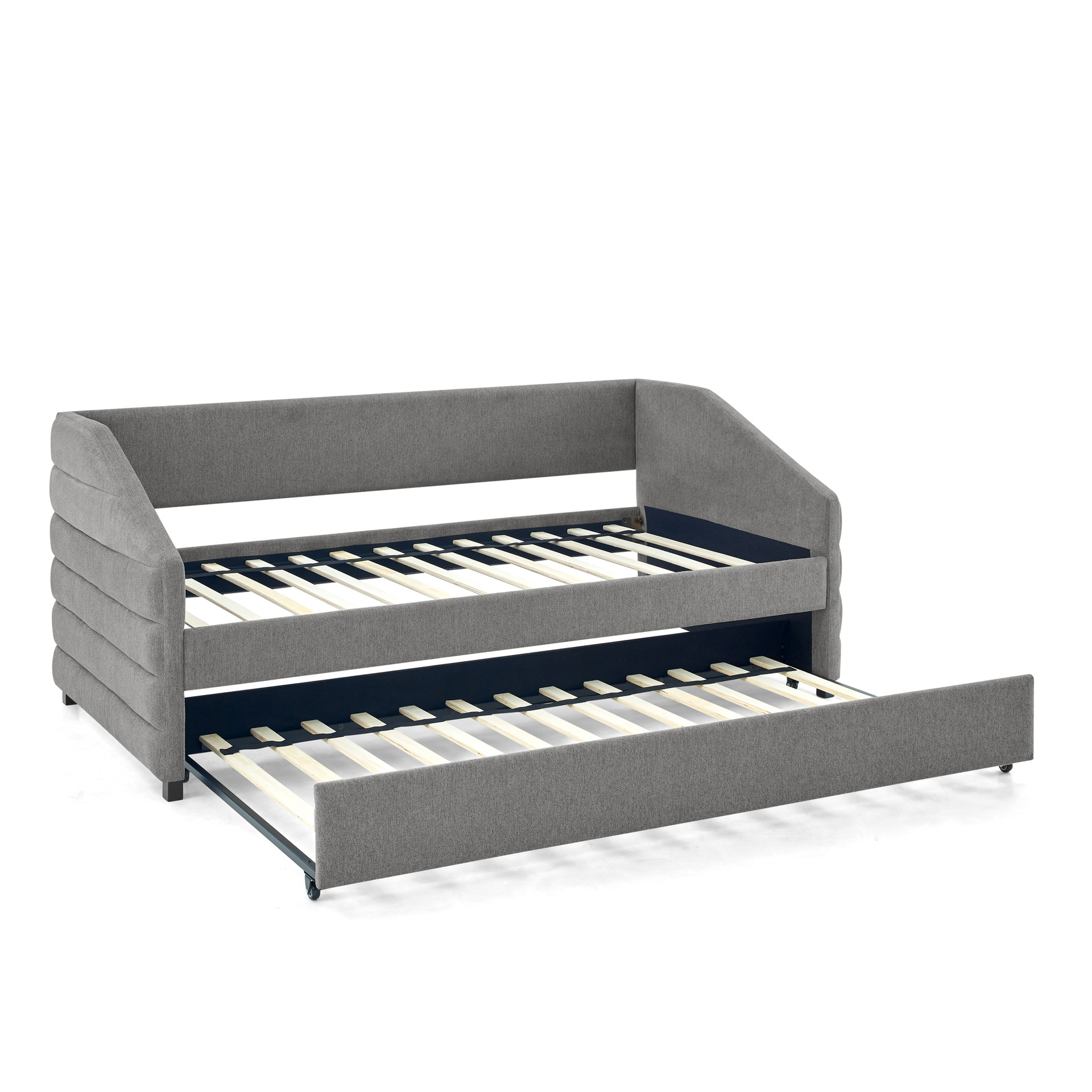 Cama de tela moderna y simple nórdica de lujo ligero pequeño paquete blando red dormitorio principal colchón de espuma de memoria cama doble