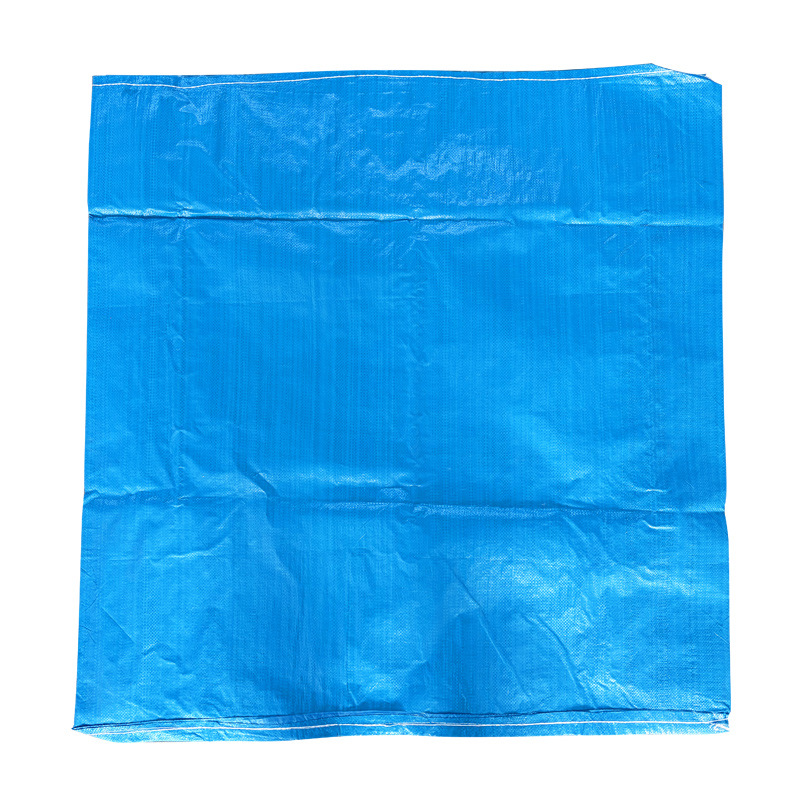 Bolsas de tejido de embalaje de ropa azul grueso impermeable bolsa de piel de serpiente bolsa de envío de paquetes de transporte expreso fábrica directa