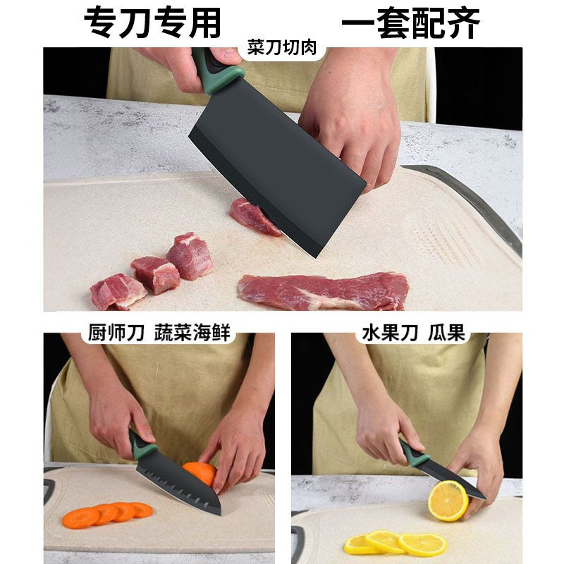 Cuchillos dormitorio afilado cortador de carne cuchillo de cocina casero cortador de fruta cuchillo de cocinero acero inoxidable