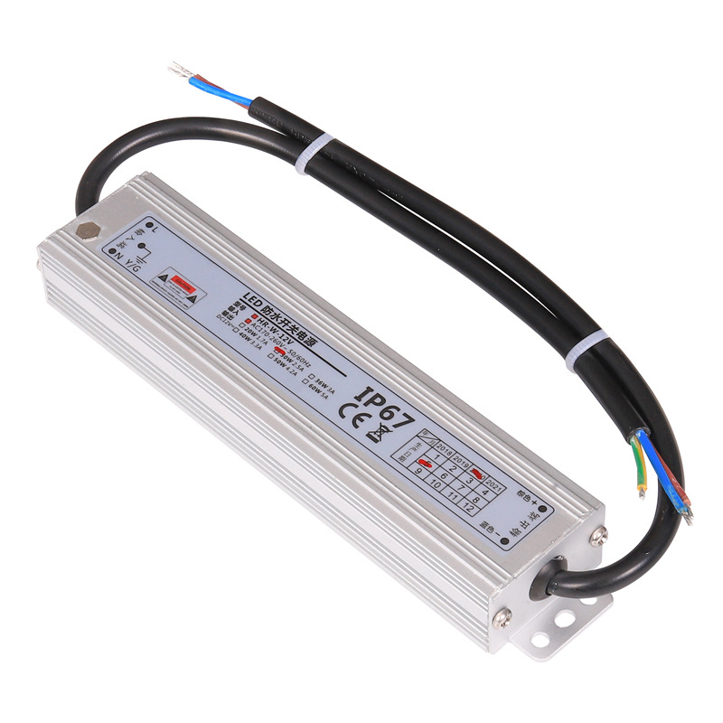 300W 24V 0/1-10V PWM 10V Dual-channel Dimming and Color Adjustment Driver Constant Voltage CCT Waterproof LED Switching Power Supply