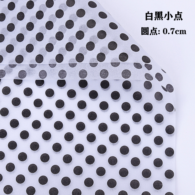 20 piezas 50x70cm tamaño puntos Sydney revestimiento de papel ramo floral flor tienda de flores material de embalaje papel