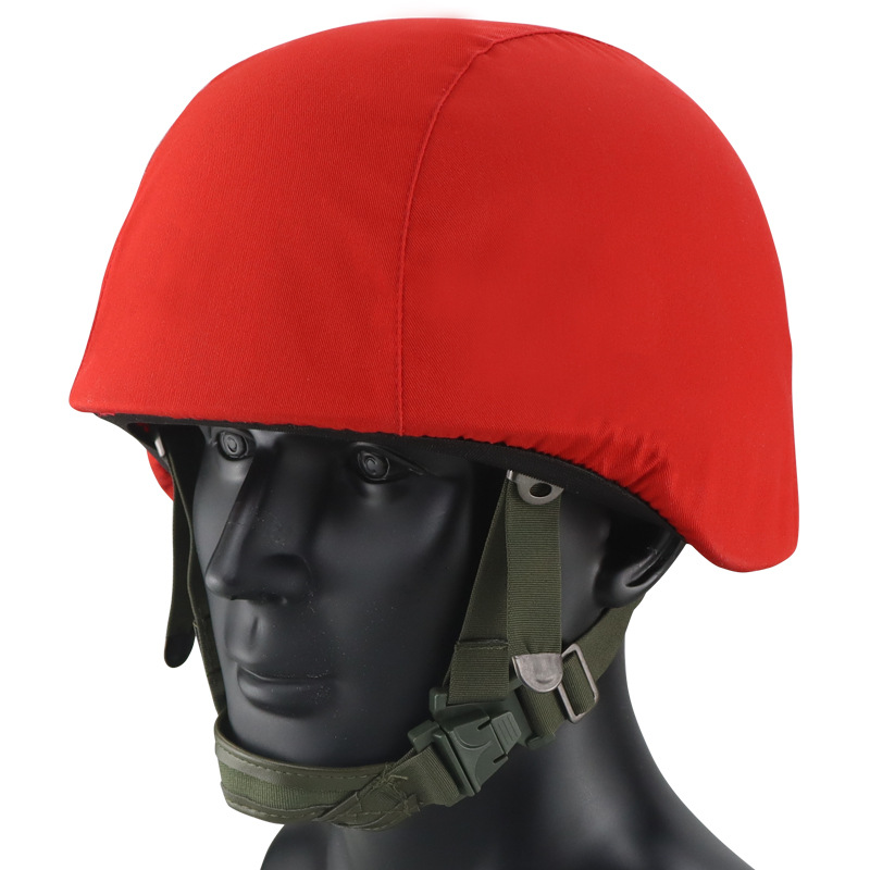 03 funda para casco de camuflaje nueva funda para casco táctico funda para casco de entrenamiento con gancho de doble cara funda para casco de combate rojo y azul