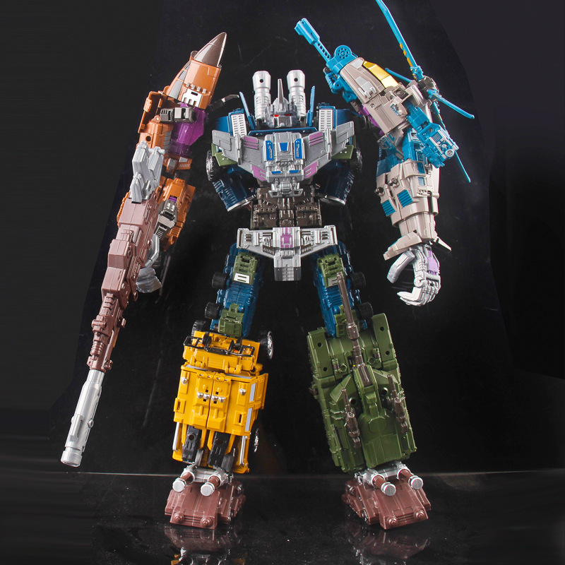 Juguete Transformable Yue Xing: Juguete Modelo de Tanque Robot Voltron Cinco en Uno con Transformación Estelar, Regalo.