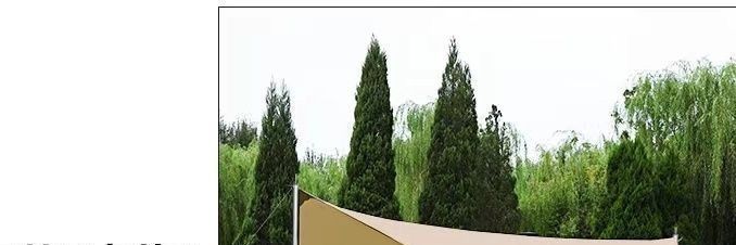 Outdoor canopy tent, thickened sunshade, waterproof, sun-proof, UV-resistant, portable camping butterfly canopy