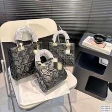 包包新款高级手提时尚菱格戴妃高级斜挎包百搭手提单肩包
