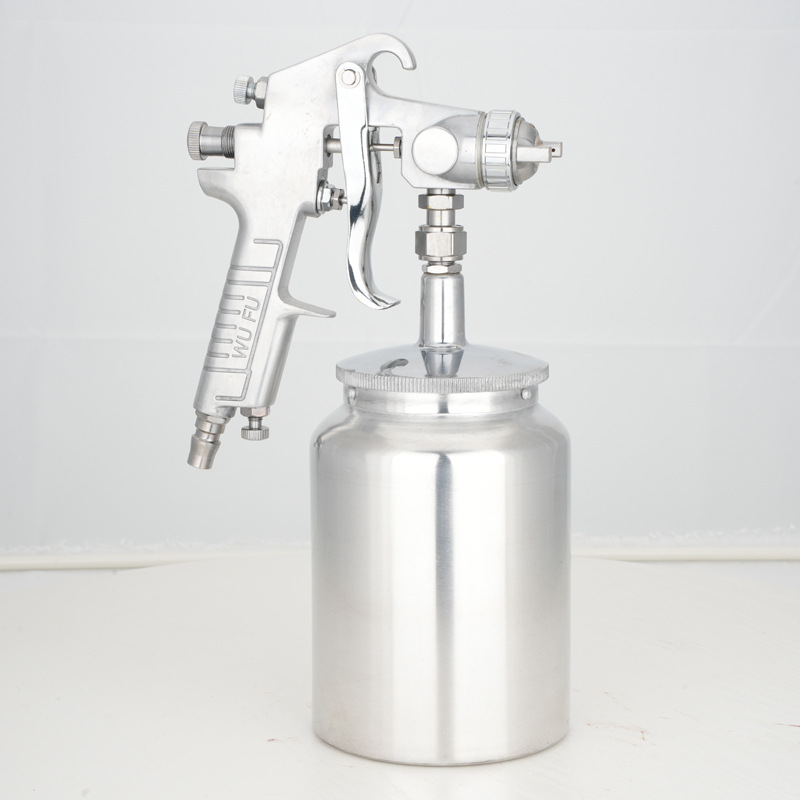Transfronterizo personalizado W - 77S pistola de pulverización neumática 1.3 - 3.0mm alta atomización 1000ml botella de pulverización pistola de pulverización de pintura