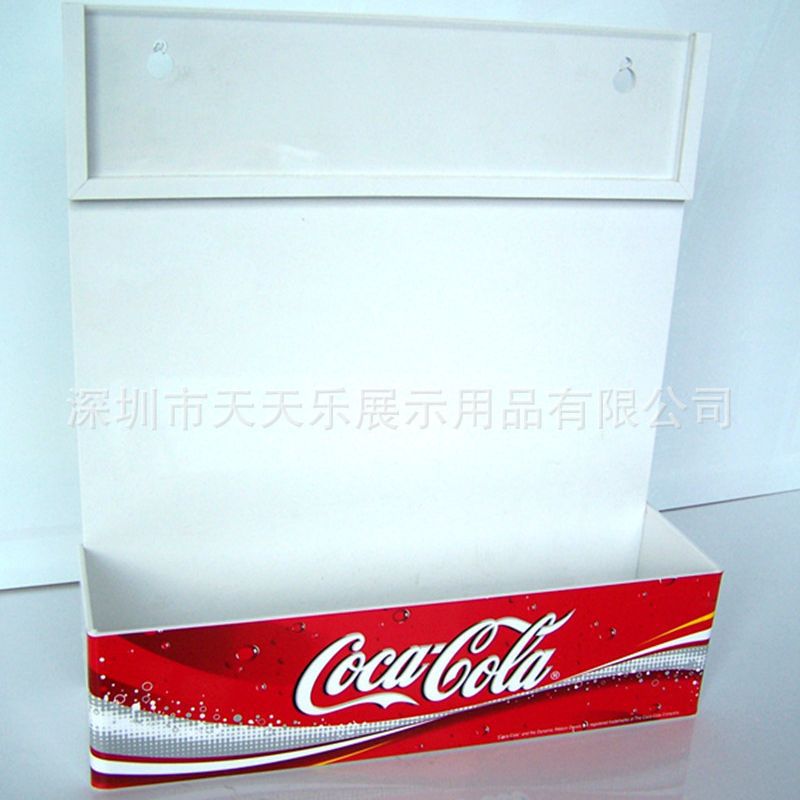 深圳加工销售压克力饮料广告架 超市饮品展示架做工精细