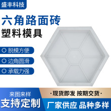 厂家供应 大小六角路面砖模具 水泥混凝土实心六角护坡模具批发