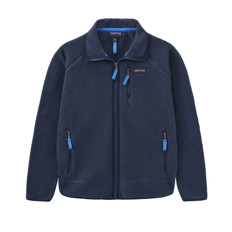 Japanese-Style Bata Outdoor Fleece Jacket for Men and Women, Stand Collar, Warm and Thickened, Double-Sided Polar Fleece, Autumn and Winter Jacket Cardigan