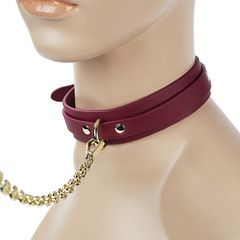 情趣用品牽引sm項圈女性頸圈捆綁束縛玩具成人用品狗鏈調教道具