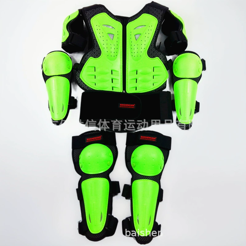 Детский комплект защитной экипировки для велоспорта, наколенники, налокотники, защитная одежда, защита от падений