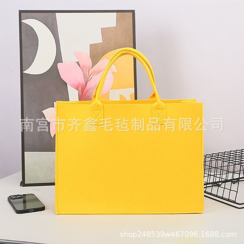 밝은 노란색, 40*30*15, 맞춤형 로고