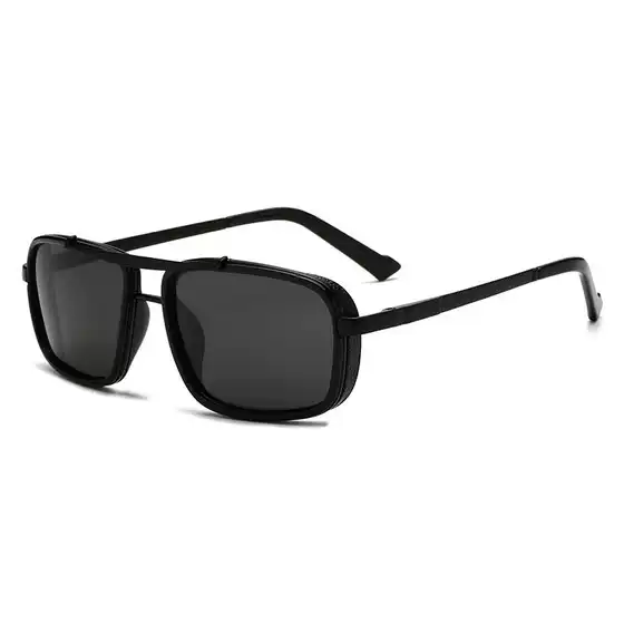 Foreign trade wholesale glass metal sunglasses personality fashion European and American classic retro sunglasses sunscreen glasses