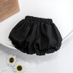 Girls Summer Shorts 2023 New Baby Cute Bubble Bloomers Children's Korean Style Fashionable and Versatile Hot Pants Trendy