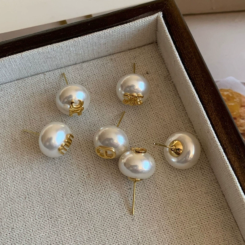 Серебряная игла из жемчуга, серьги, маленькие цирконы, образец серебра 925, коллекция 2023, простой и элегантный дизайн, кошачий глаз