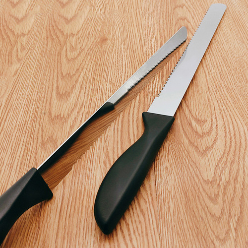 Stainless Steel Bread Knife Saw Tooth Knife Baking Cut Bread Cake Slice Sandwich Toast Cutting Knife Household Tools 