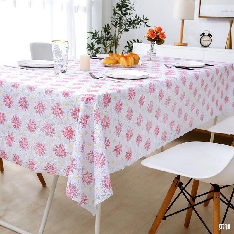 pvc桌布防水防烫防油免洗餐桌垫长方形塑料胶茶几垫客厅台布家用