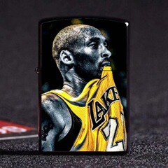 籃球明星創意煤油打火機 廠家批發防風煤油機 火機煤油私人款式