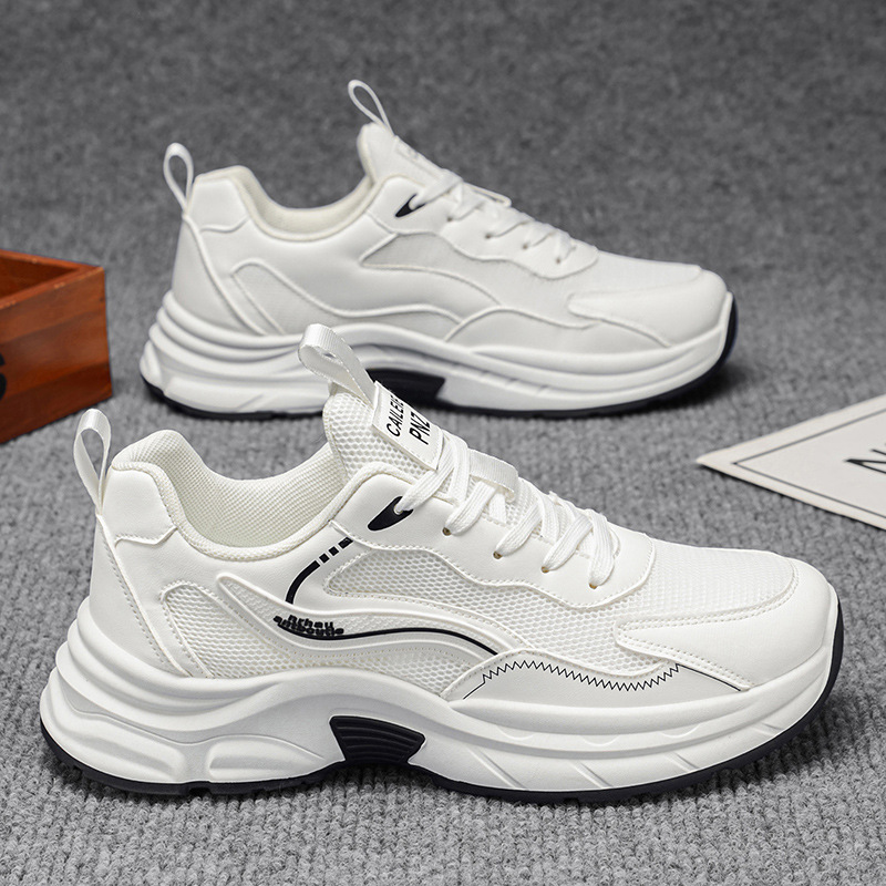 2026 verano nuevo estilo de moda juvenil zapatos deportivos antideslizantes zapatos anti-desgaste zapatos respirables de malla para hombres