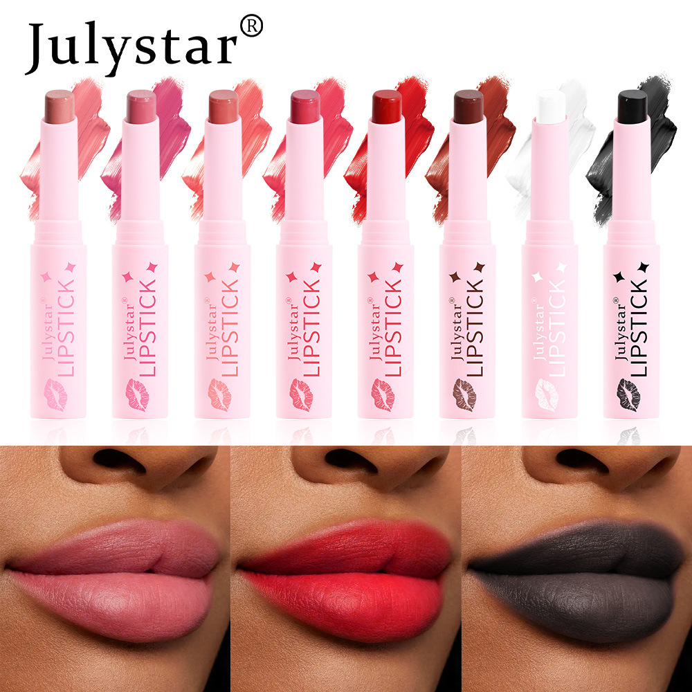 Halloween matte velvet beauty maeup fade, does not stic to cups, naturally and long-lasting moisturizing blac_voghion.com