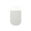 Oval white plastic model-grey