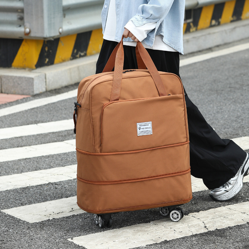 New model of trolley luggage bag with large capacity, expandable, multi-compartment, casual wheeled travel bag, maternity storage bag New model of trolley luggage bag with large capacity, expandable, multi-compartment, casual wheeled travel bag, maternity storage bag