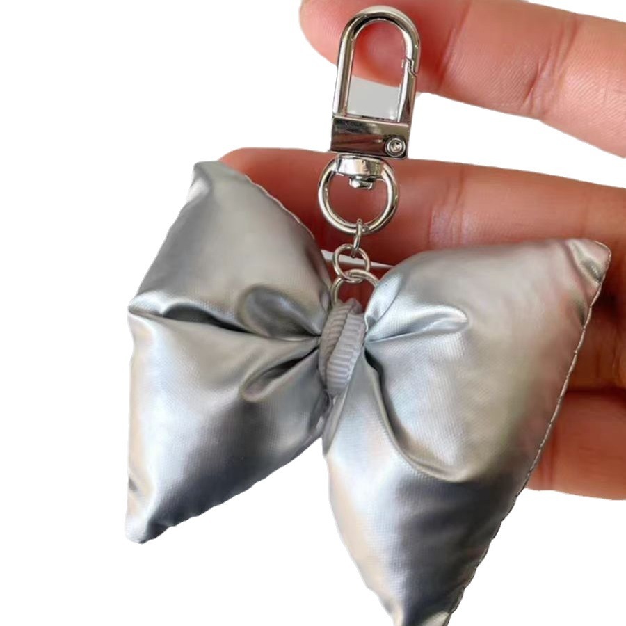 Sweet Bow Knot Cloth Keychain display picture 1