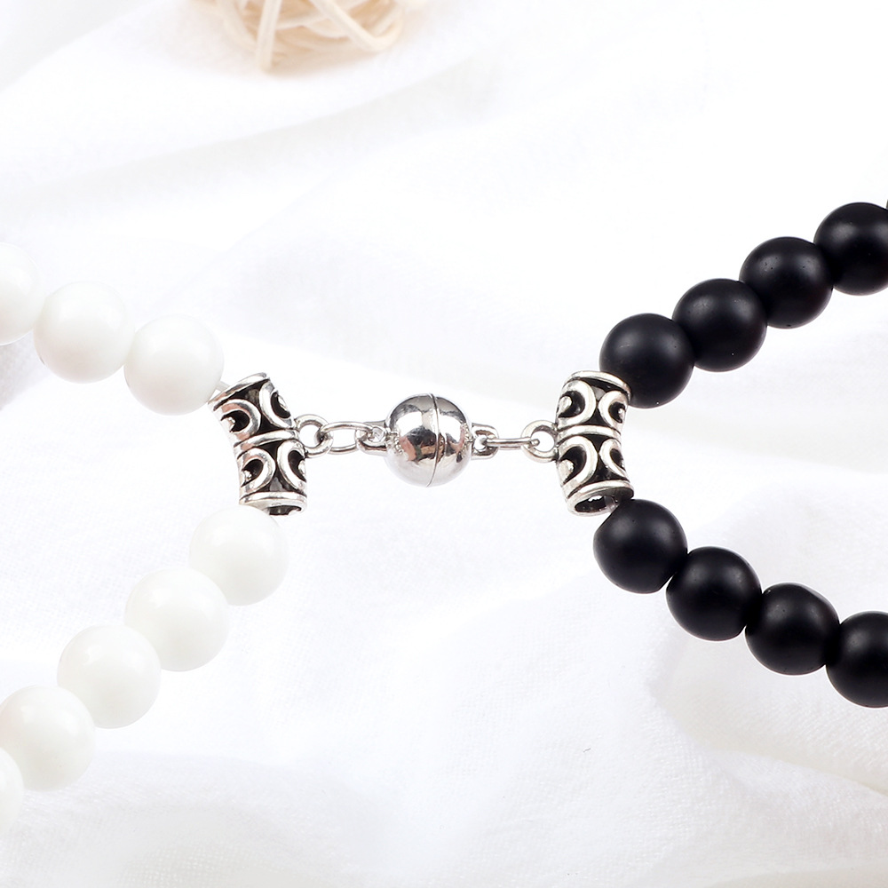 creative couple bracelets, magnet bracelets, a pair of suits for girlfriends and sisters, long distance relationship gifts_voghion.com