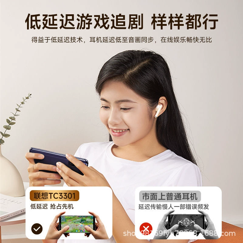 thinkplus TC3301 новые беспроводные Bluetooth-наушники, спортивные, водозащищенные, долгий срок работы батареи, шумоподавление и низкая задержка